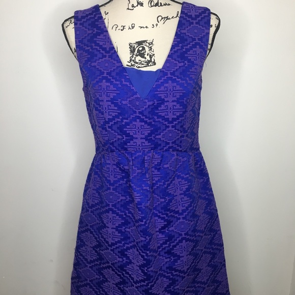 Anthropologie Maeve Aztec Print Dress - Picture 5 of 8